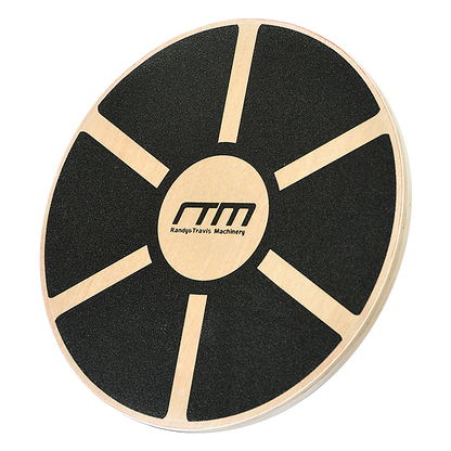 Heavy Duty 15.5 Wooden Balance Board with Non-Slip Pad Fitness"